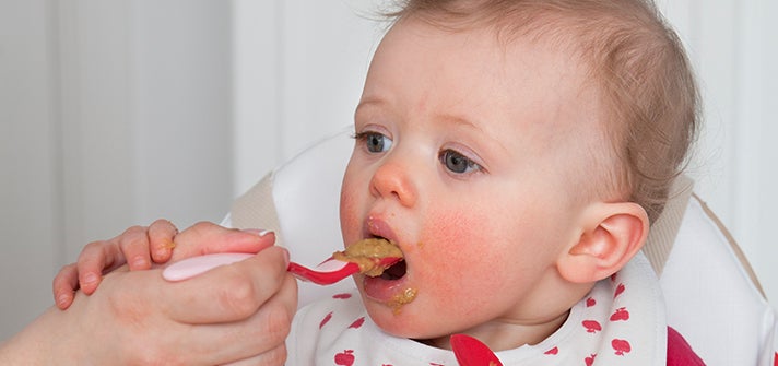 Face of feeding: the spoon swipe