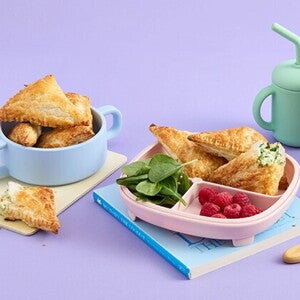 Spinach and Feta Triangles